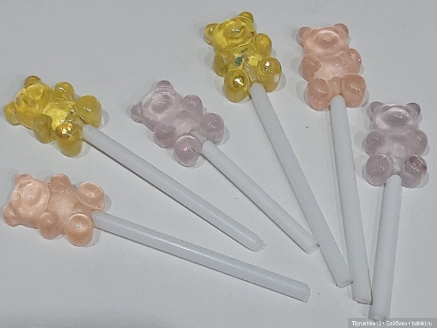 Леденцы на палочке — Миниатюра для кукол (фото 5)