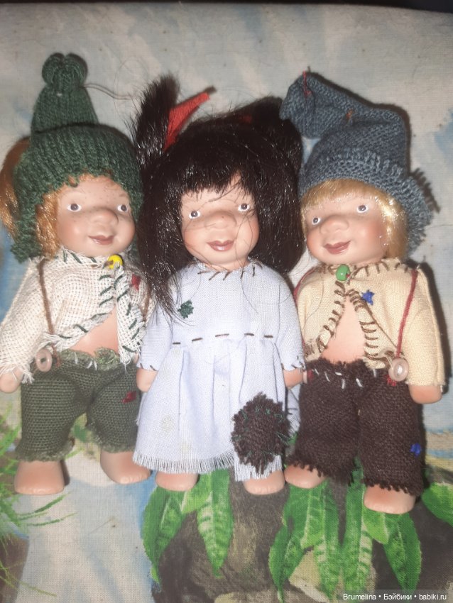 Тролли от Eimer — Винтажные куклы и игрушки детства