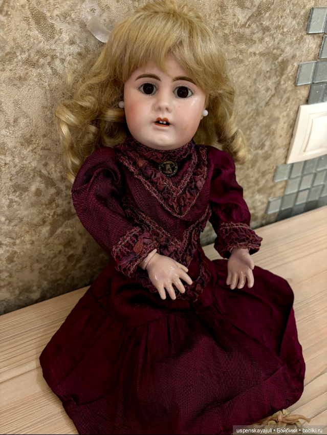 Антикварная кукла G. Kuhnlenz 41 молд (фото 2)