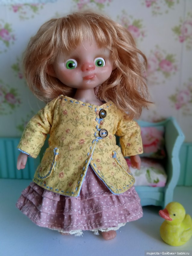 Кукла шарнирная Полина — Авторские куклы (фото 8)