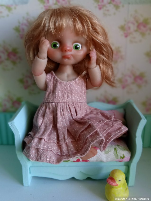 Кукла шарнирная Полина — Авторские куклы (фото 4)