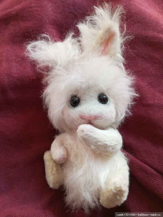 Зайка-тедди Масик — Авторские игрушки