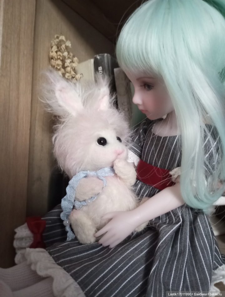 Зайка-тедди Масик — Авторские игрушки (фото 5)