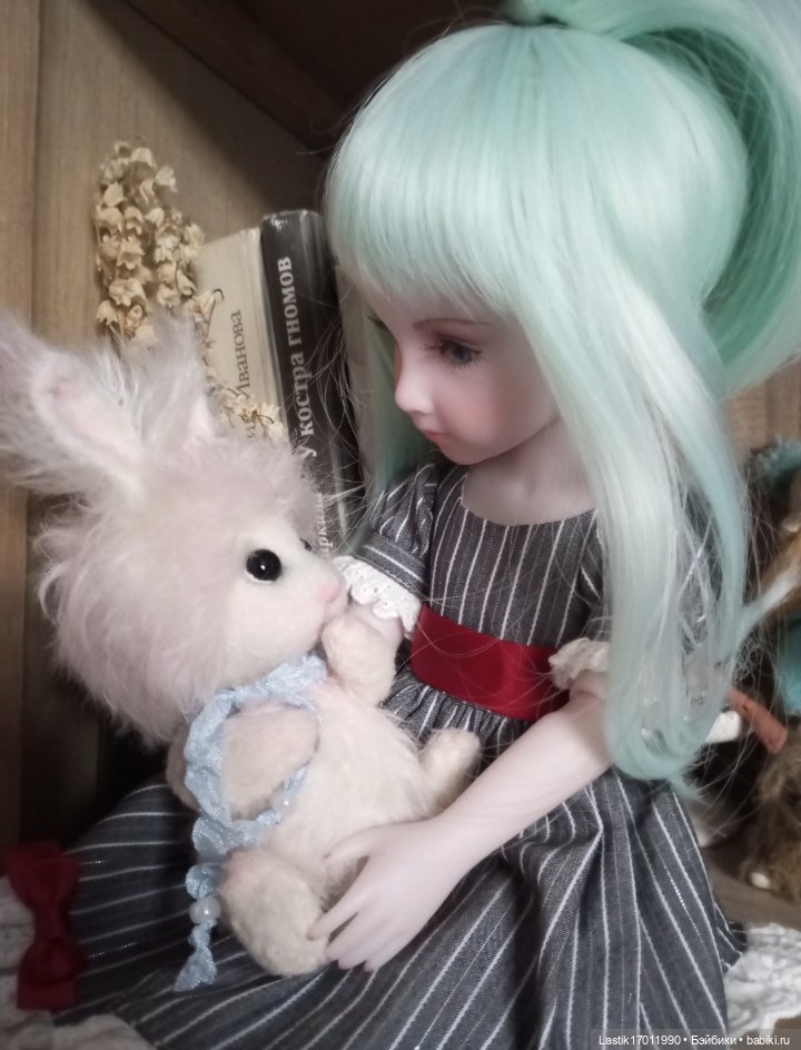 Зайка-тедди Масик — Авторские игрушки (фото 8)