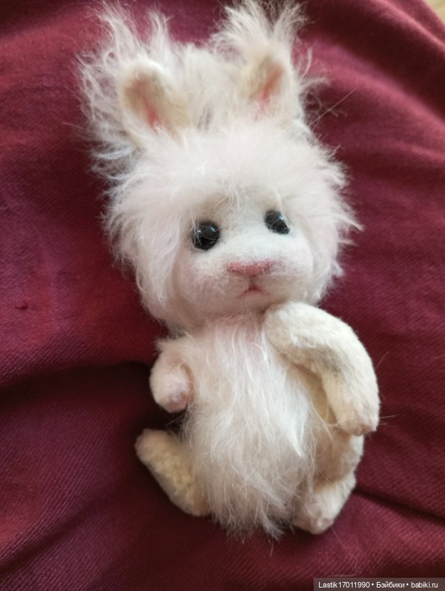 Зайка-тедди Масик — Авторские игрушки (фото 3)