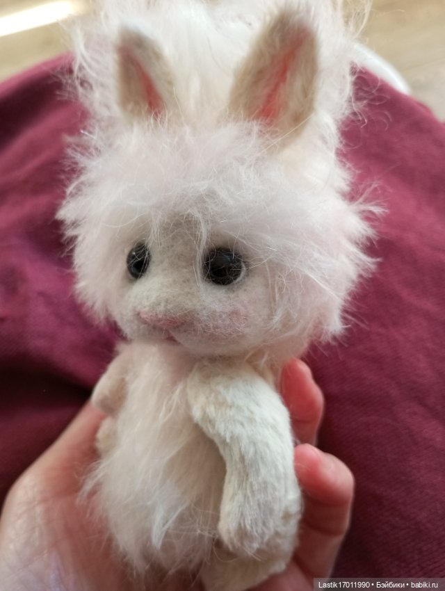 Зайка-тедди Масик — Авторские игрушки (фото 4)