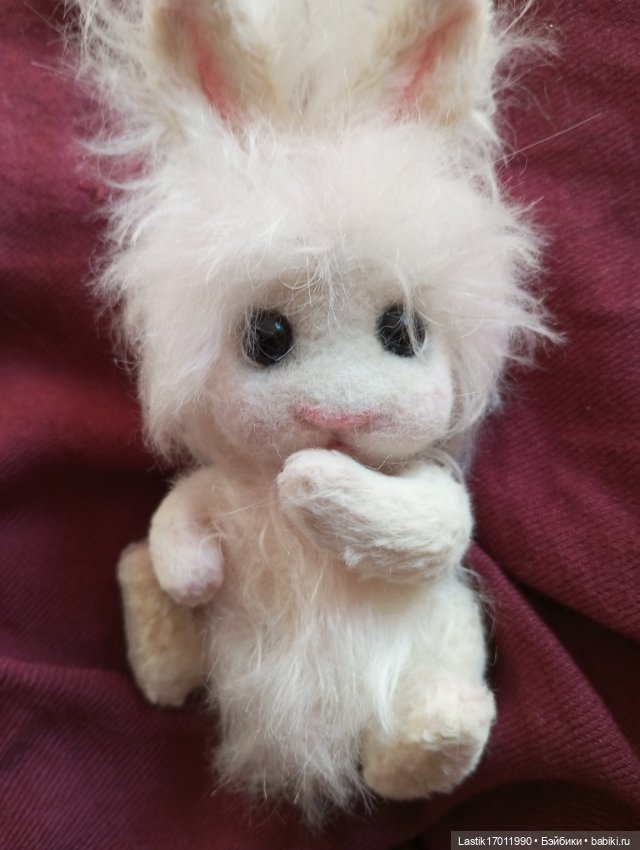 Зайка-тедди Масик — Авторские игрушки (фото 2)