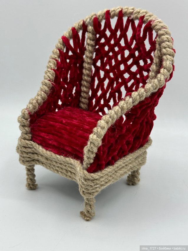 Кресло — Кукольная мебель (фото 2)