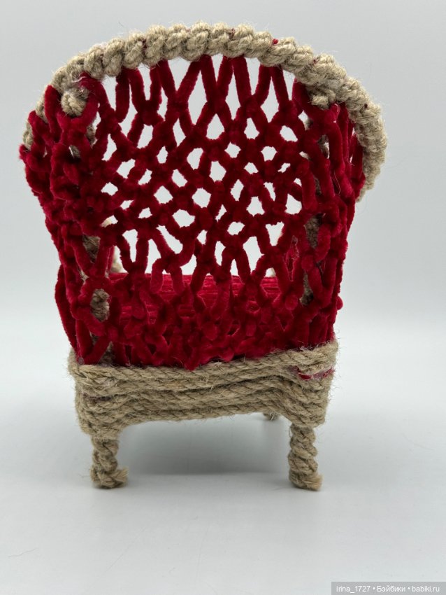 Кресло — Кукольная мебель (фото 3)