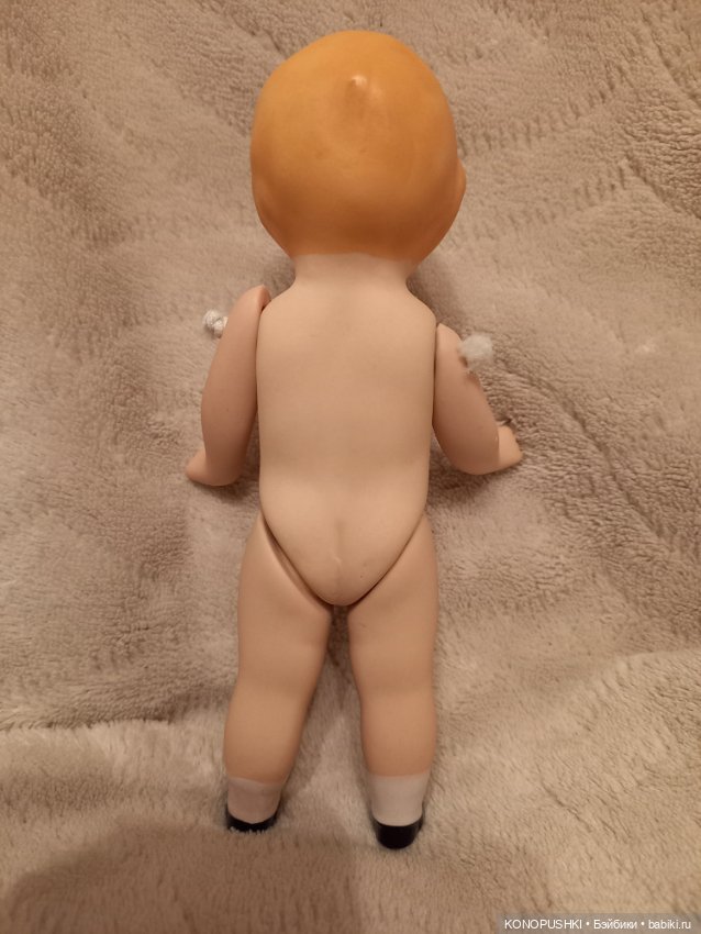 Куколка фарфоровая, керамическая 14см (фото 4)