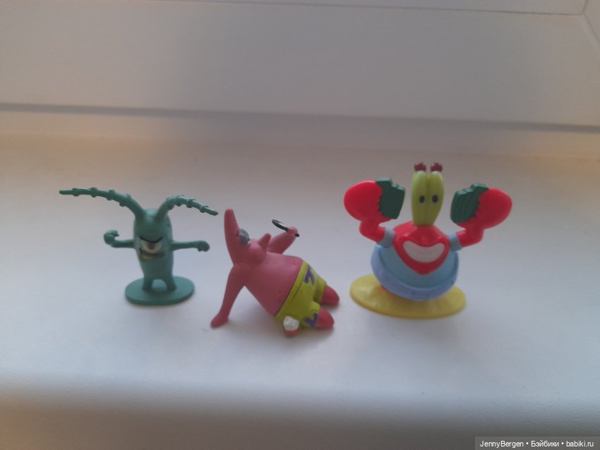 Фигурки из мультика Спанч Боб квадратные штаны