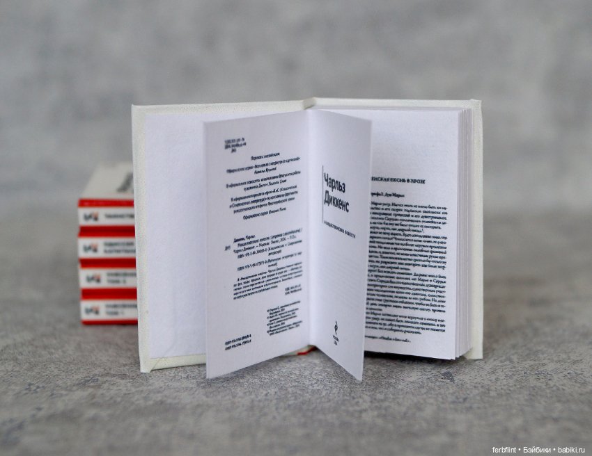 Книги "Классика" №14 в масштабе 1:6 (фото 4)