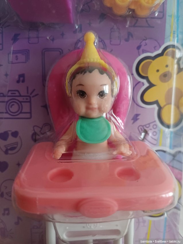 Набор Barbie Skipper Babysitters Скиппер Няня с малышом (фото 3)