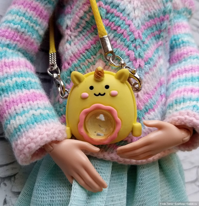 Сумочка для куклы 1/6 барби поппи интегрити Дисней Wordbox экшен момоко (фото 2)