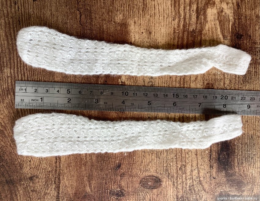 Ажурные чулки на бжд мсд — Одежда для BJD (фото 4)