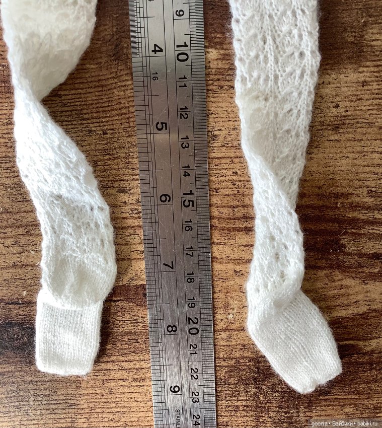 Ажурные чулки на бжд мсд — Одежда для BJD (фото 5)