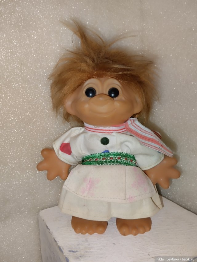 Кукла тролль ГДР — Винтажные куклы и игрушки детства