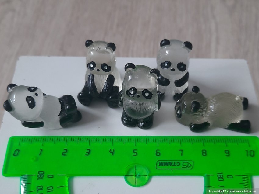 Пандочки лотом светятся — Миниатюра для кукол (фото 3)