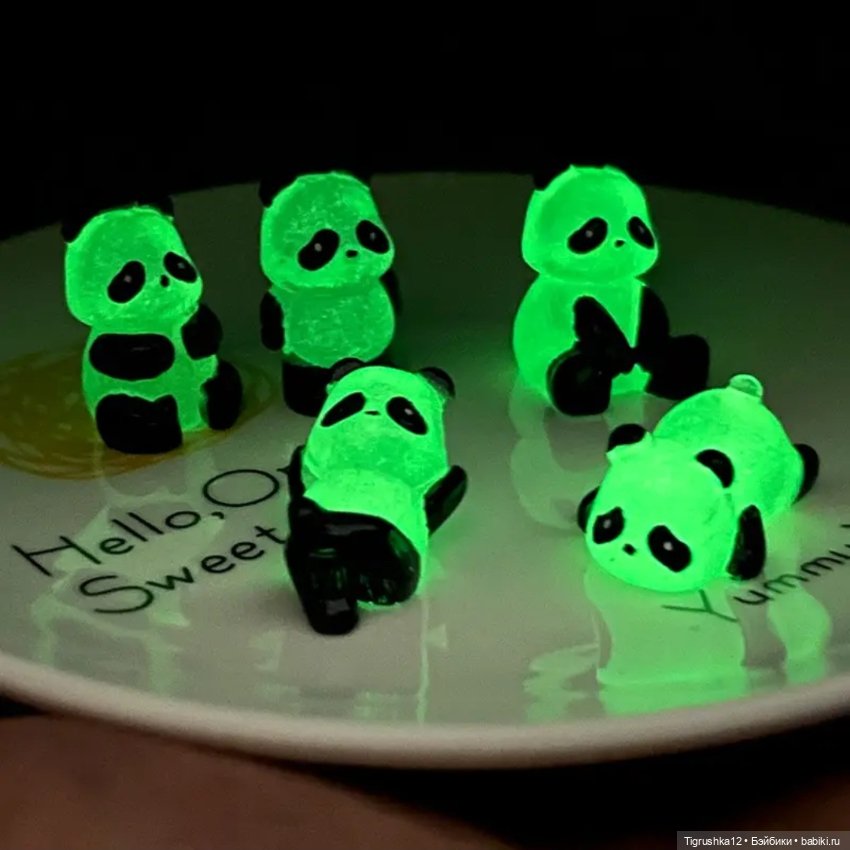 Пандочки лотом светятся — Миниатюра для кукол (фото 4)