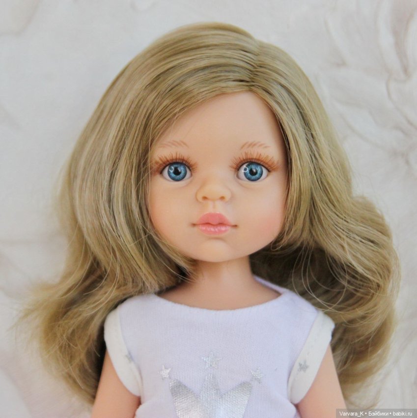 Paola Reina, кукла Карла в пижаме, голубые глаза, 32 см, № 2, арт 13211 (фото 4)