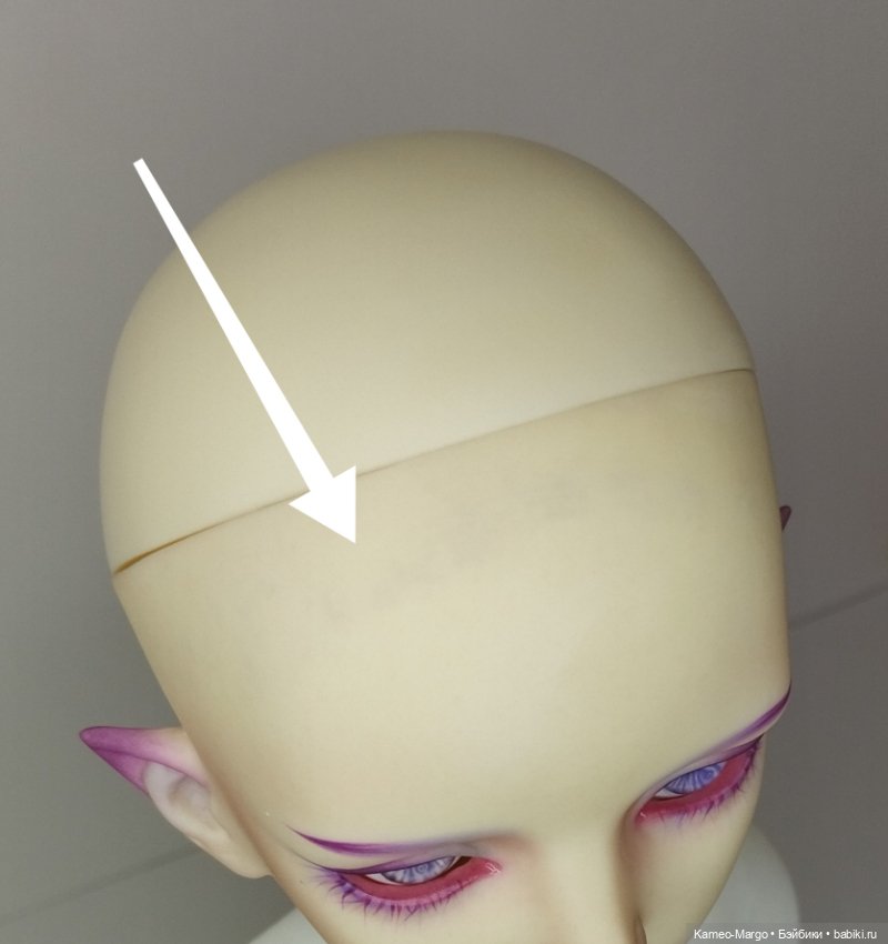 Голова Maskcat Doll Lisette ver.1 (white skin) (фото 7)