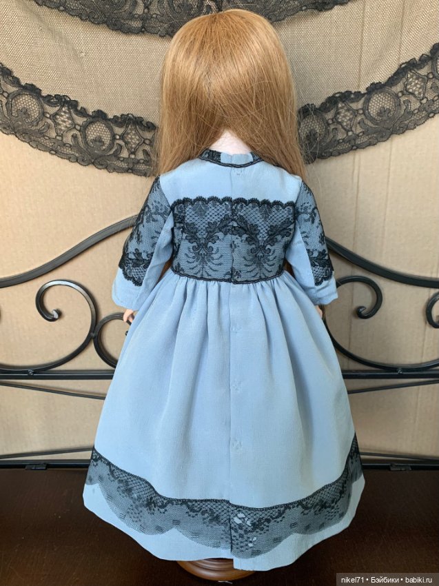 Платье для антикварной куклы (фото 4)