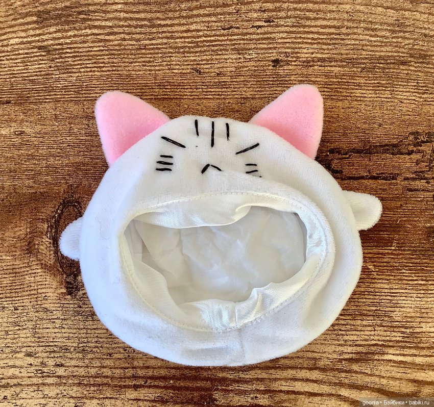 Шапочка кот для бжд мсд — Одежда для BJD