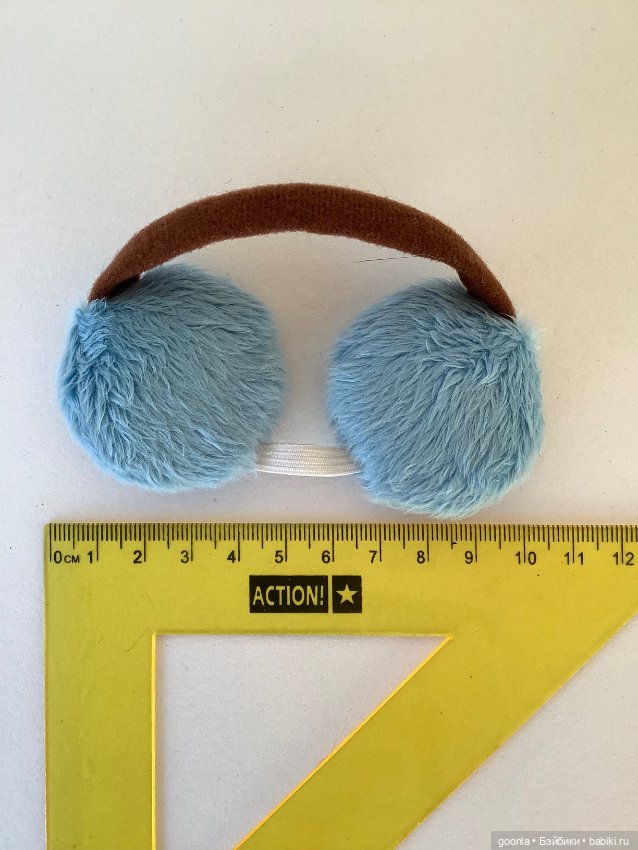 Меховые наушники для бжд мсд (фото 3)