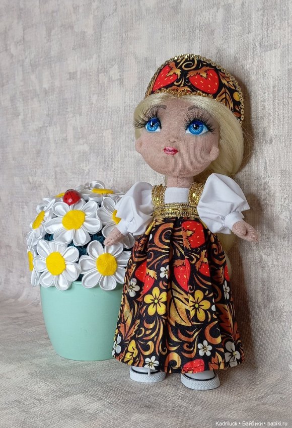 Текстильная кукла Забава — Авторские куклы
