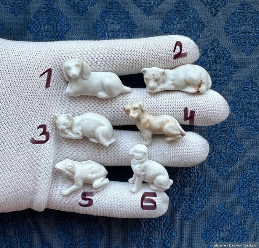 Антикварные фигурки Животные