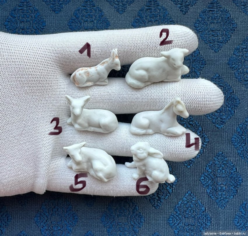 Антикварные фигурки Животные