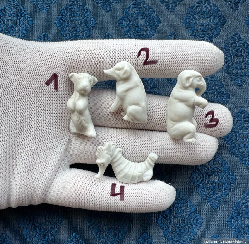 Антикварные фигурки Животных