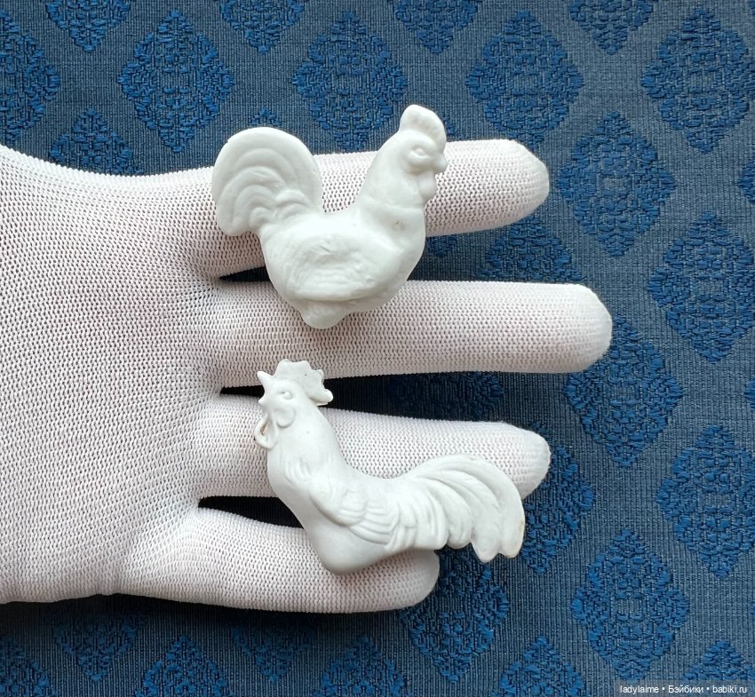 Антикварная фигурка - Петух (фото 4)