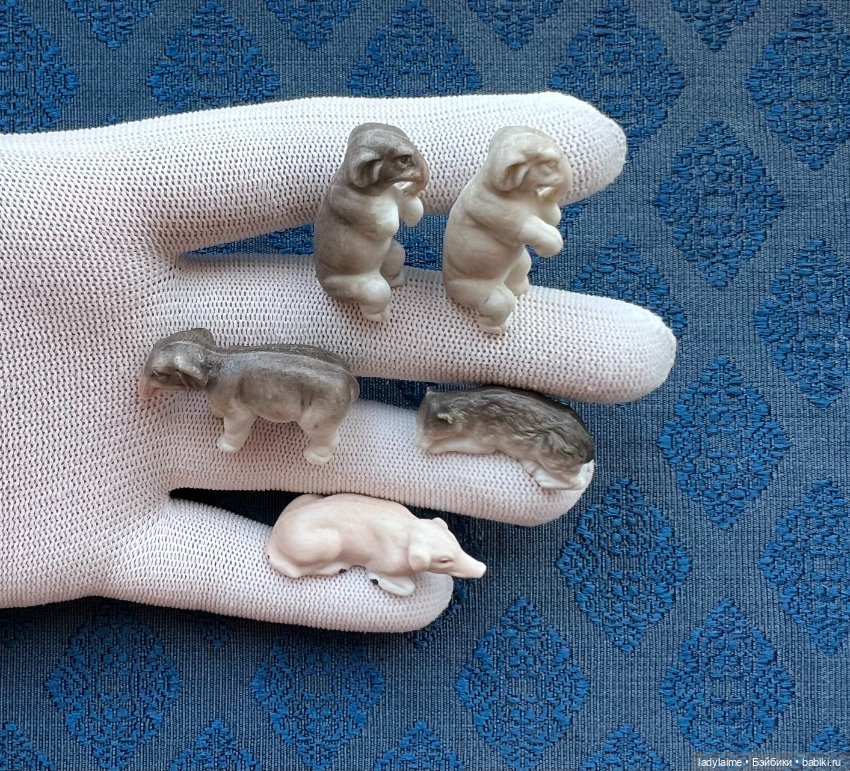 Антикварные фигурки Животные (фото 2)