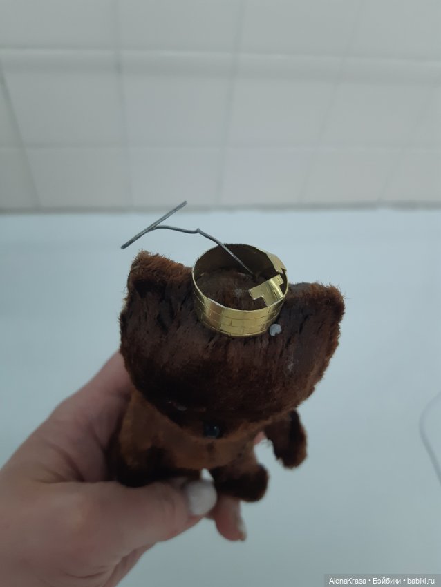 Мишка ГДР берлинский — Винтажные куклы и игрушки детства