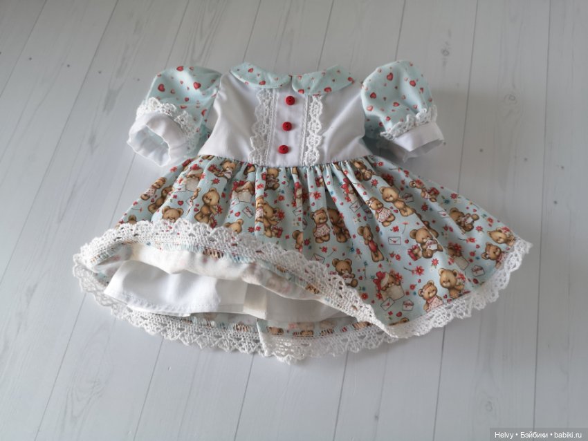 Платье для BB Meadowdolls, для кукол ростом 46 см (фото 8)