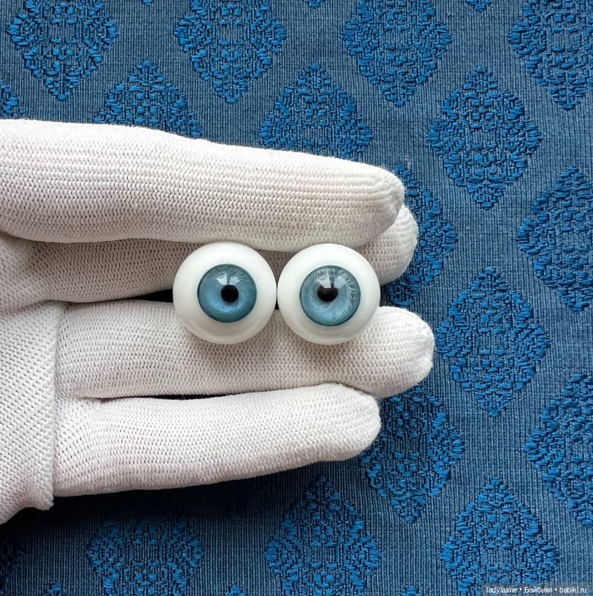 Антикварные глаза стекло Лауша - 121 - 19/11 мм