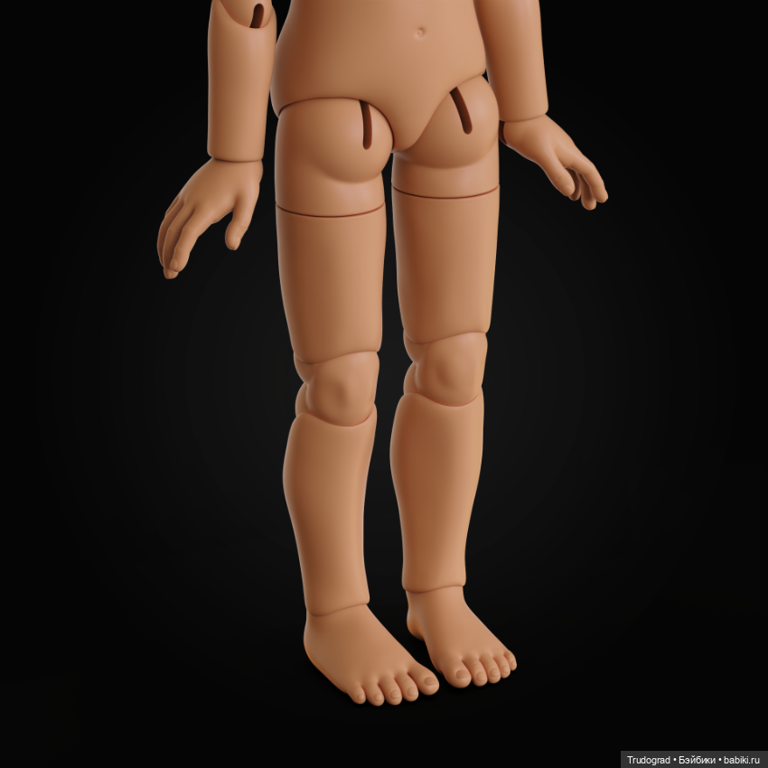 BJD тело для Gotz 50 см Мальчик (фото 4)