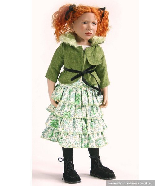 Рыжая красотка Amalia Zwergnase. Art doll 2005 год