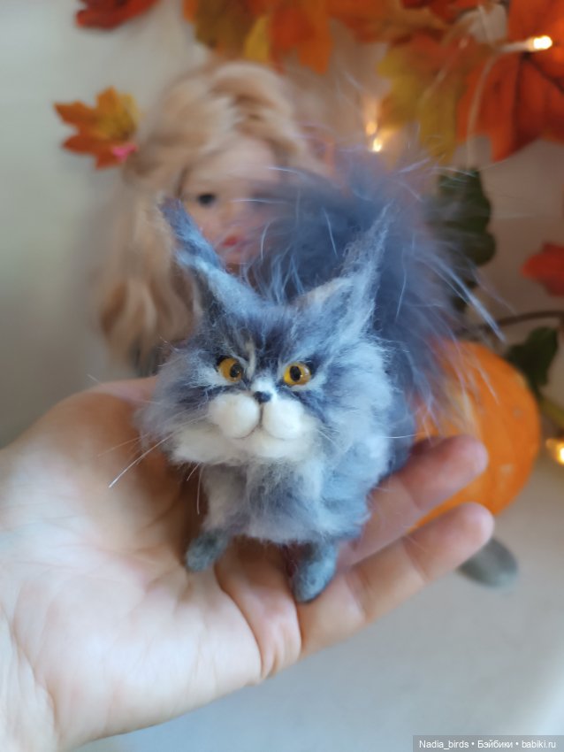 Злючка, котик для Паолы — Авторские игрушки (фото 10)