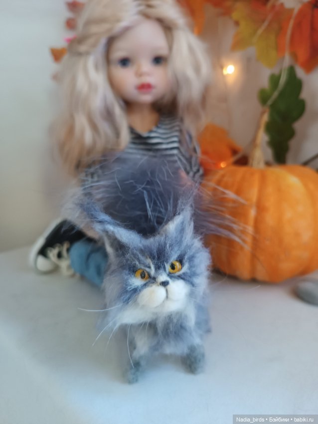 Злючка, котик для Паолы — Авторские игрушки (фото 8)