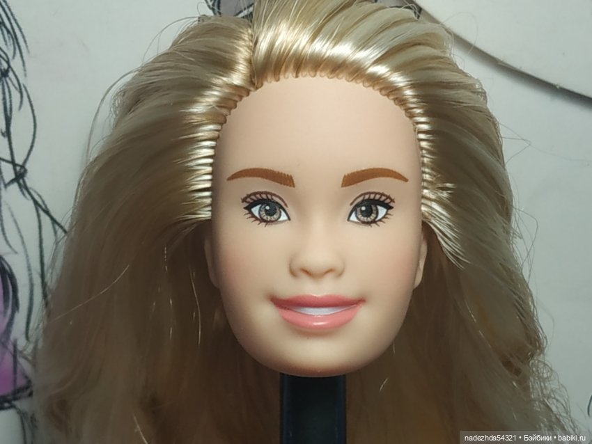 Голова Барби Фашионистас 208 петит (фото 2)