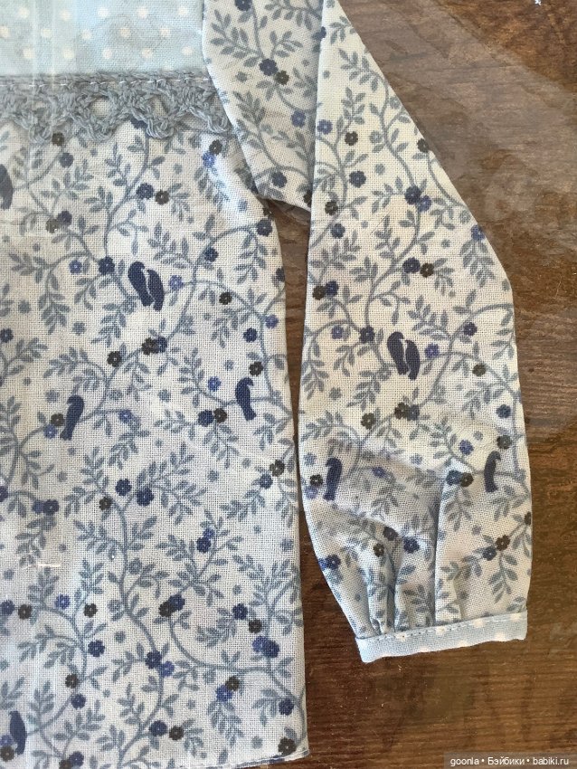 Рубашка для бжд SD в стиле коттеджкор (фото 9)