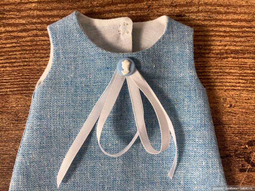 Платье трапеция для бжд YoSD тини (фото 2)