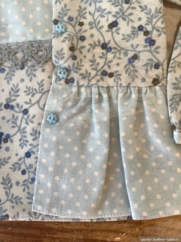 Рубашка для бжд SD в стиле коттеджкор (фото 4)