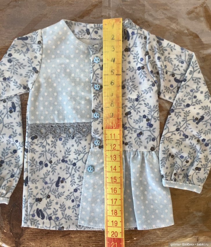 Рубашка для бжд SD в стиле коттеджкор (фото 6)