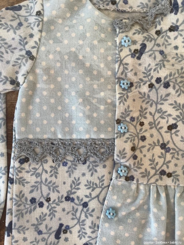 Рубашка для бжд SD в стиле коттеджкор (фото 5)