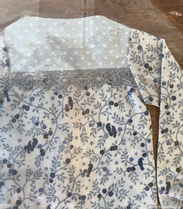 Рубашка для бжд SD в стиле коттеджкор (фото 8)