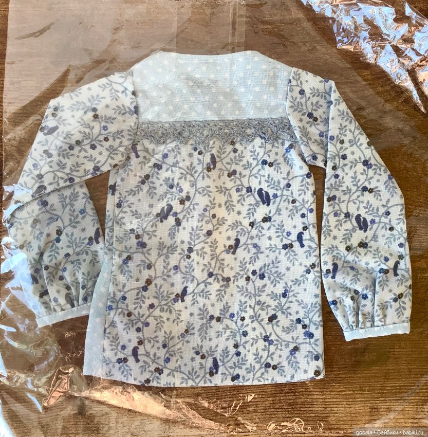 Рубашка для бжд SD в стиле коттеджкор (фото 7)