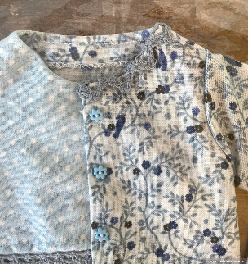 Рубашка для бжд SD в стиле коттеджкор (фото 2)